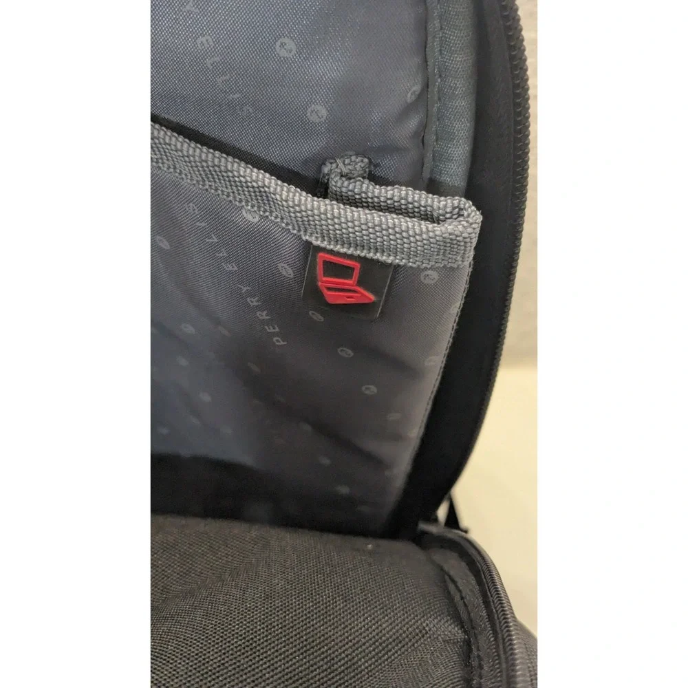 Perry Ellis Backpack Men's Designer Business Laptop  Tablet Multi Pocket
